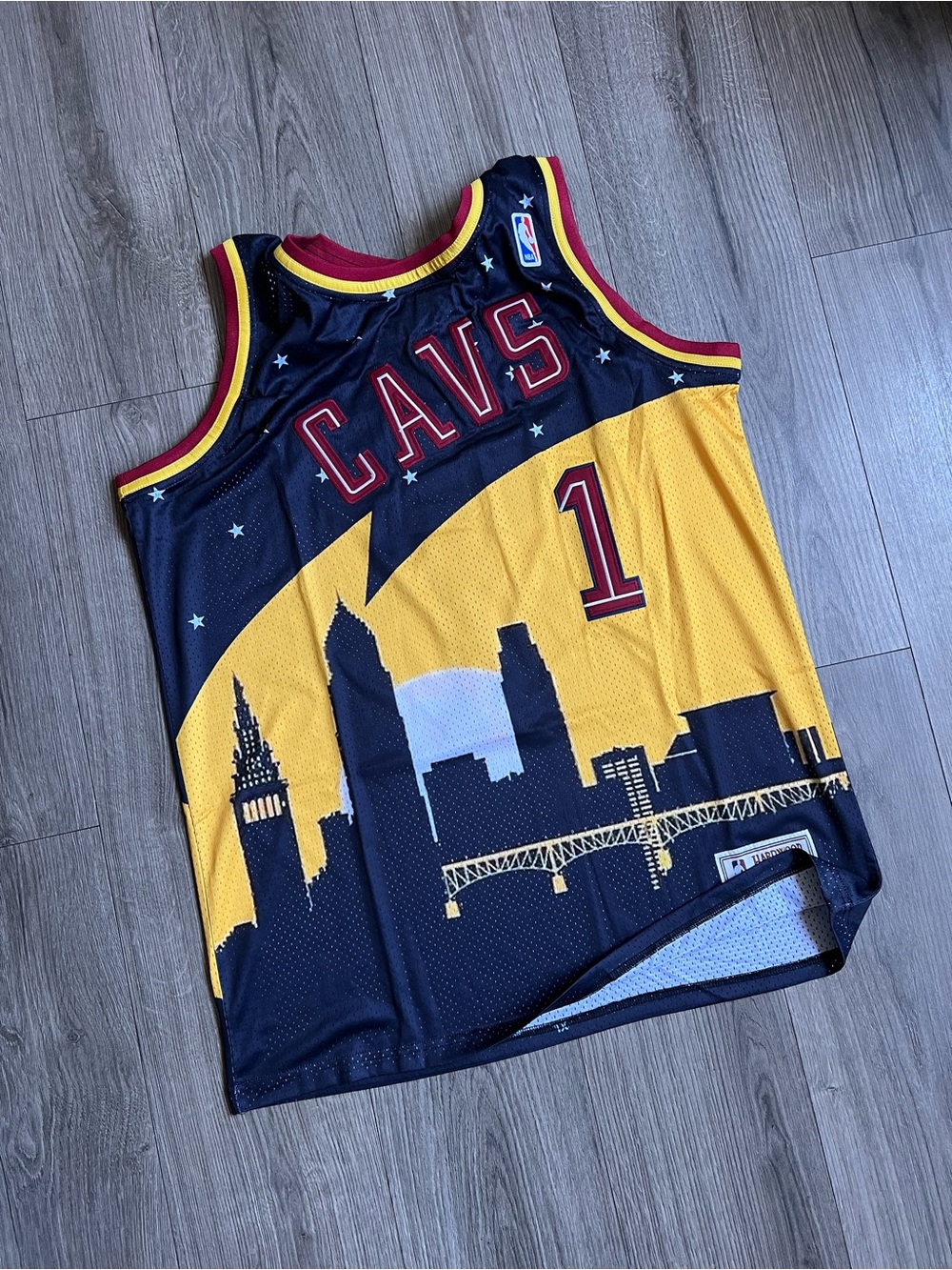 MENS KID CUDI CHOSEN ONE CLEVELAND CAVALIERS JERSEY XL CABS LEBRON JAMES